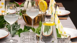 how to design cocktail napkins